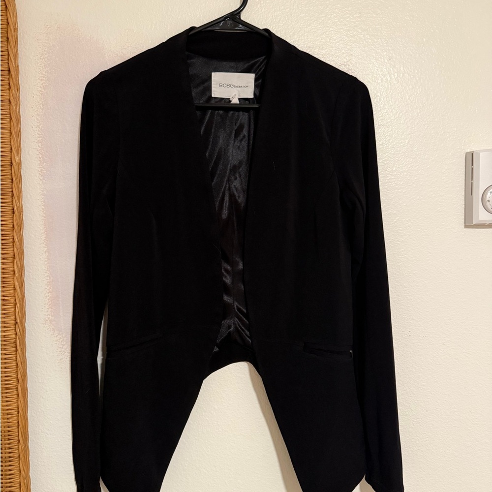 BCBGeneration Women's Elegant Black Suit Jacket